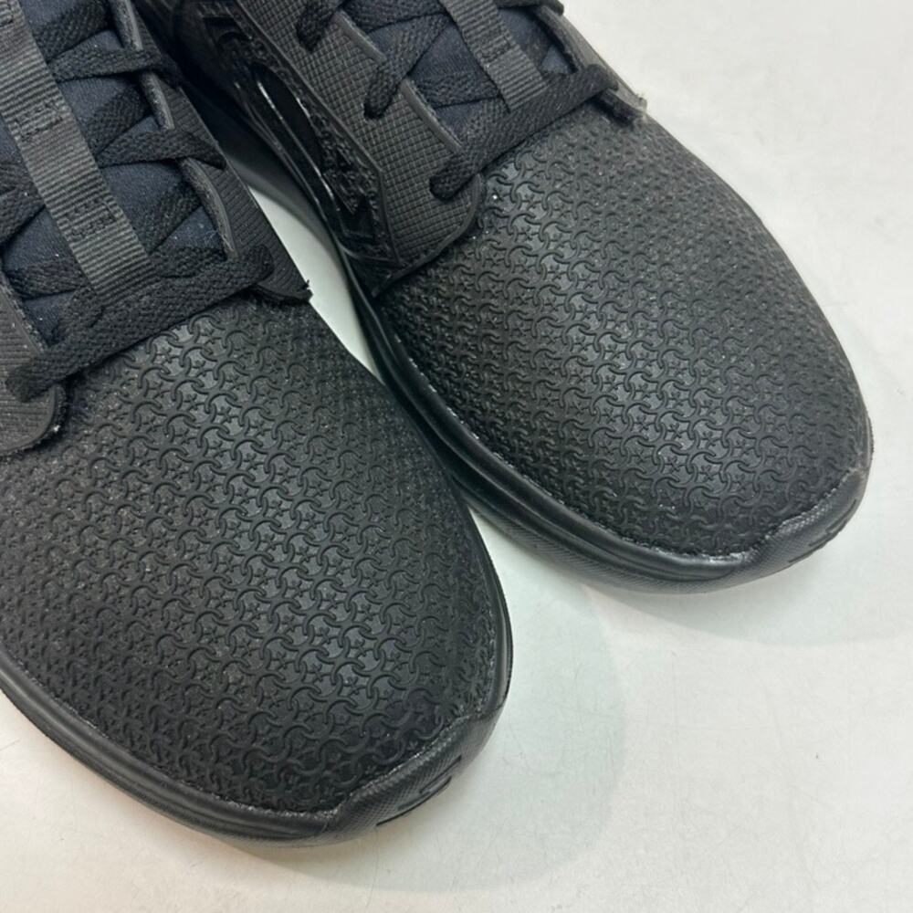 WORN ONCE Skechers x DC Superman 108089 Invincibility Women's Black Work Shoes 9 - Picture 7 of 12